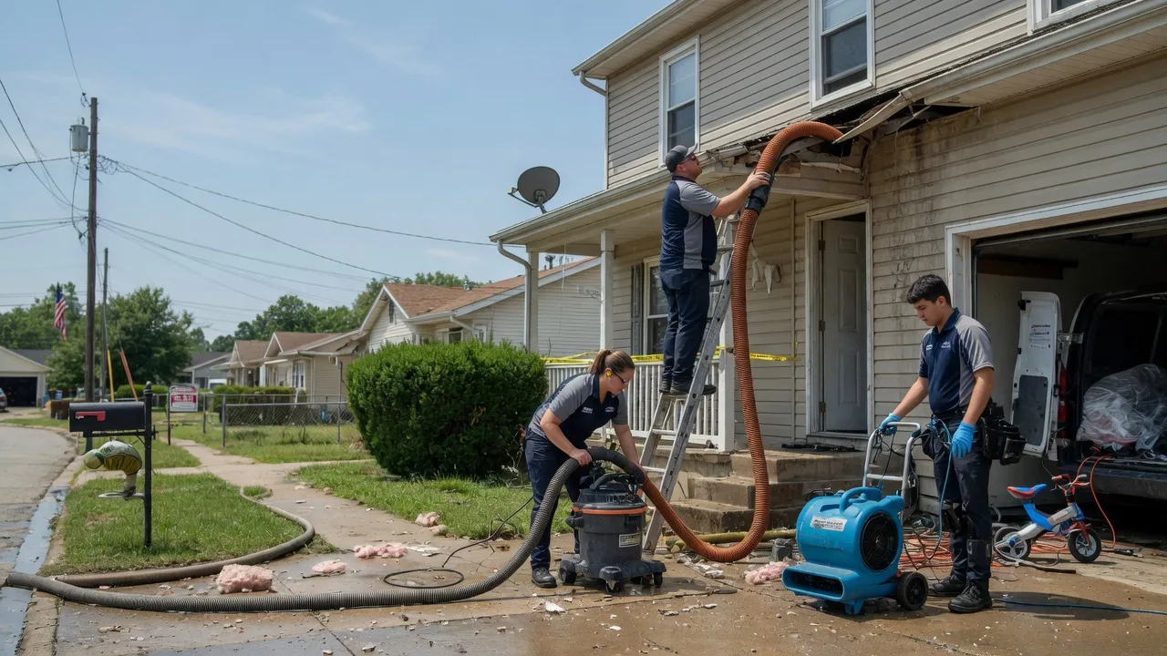 Water Damage Restoration in Pleasant Hill, OH near me